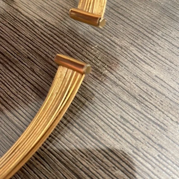 Vintage Multiple Gold-tone wire Collar Necklace - Picture 4 of 15